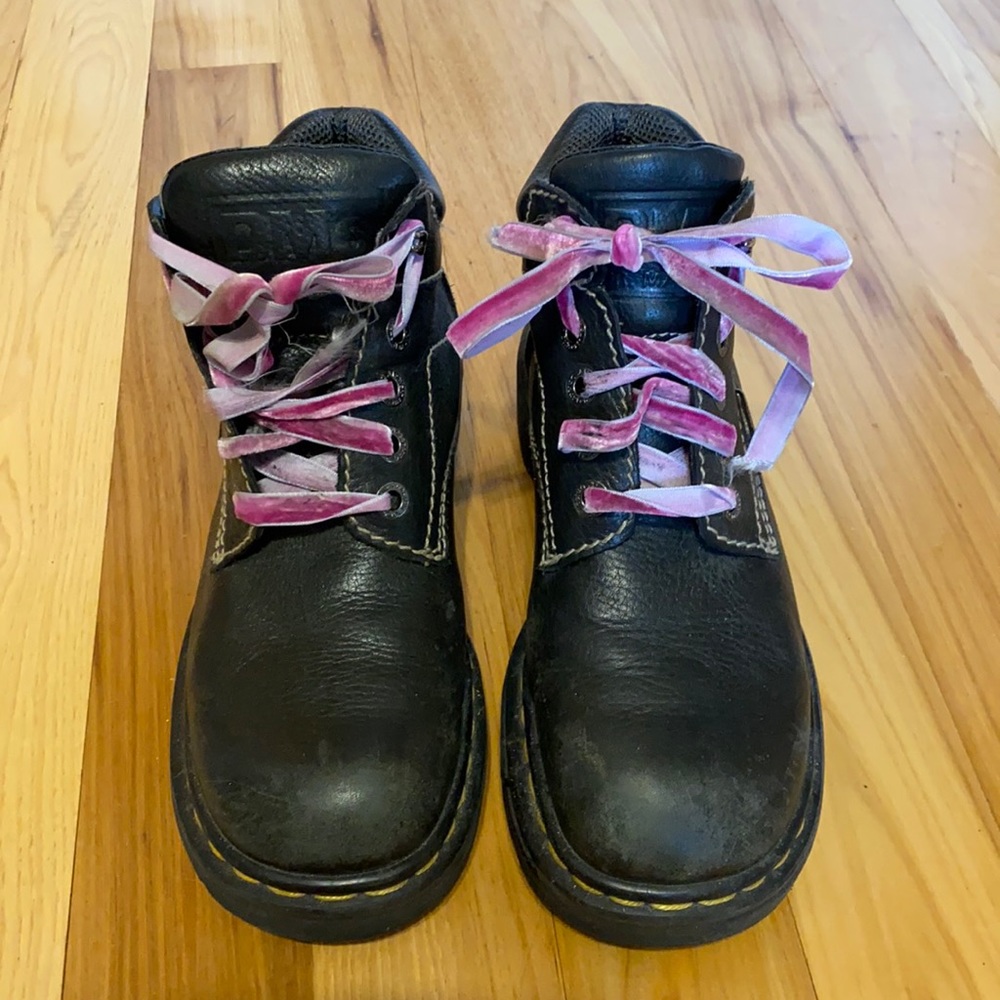 Dr Martens black ankle boots